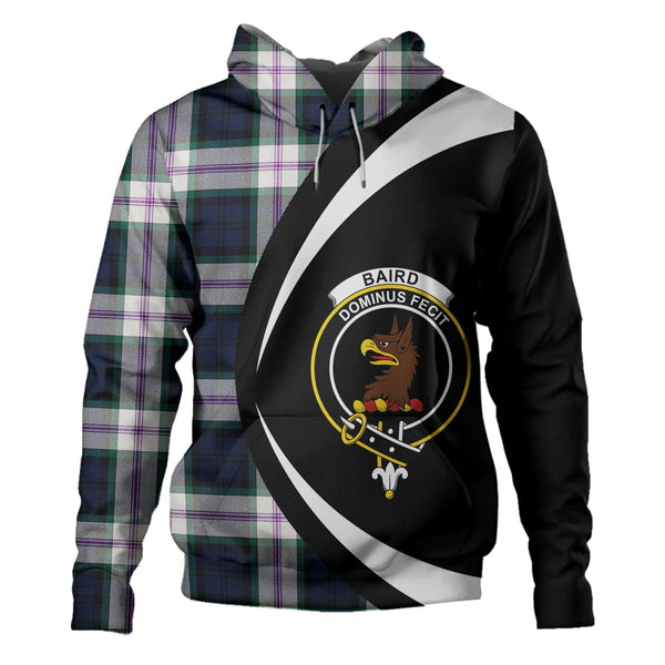 Baird Dress (Baines Dress) Clan Badge Tartan Hoodie Circle Style