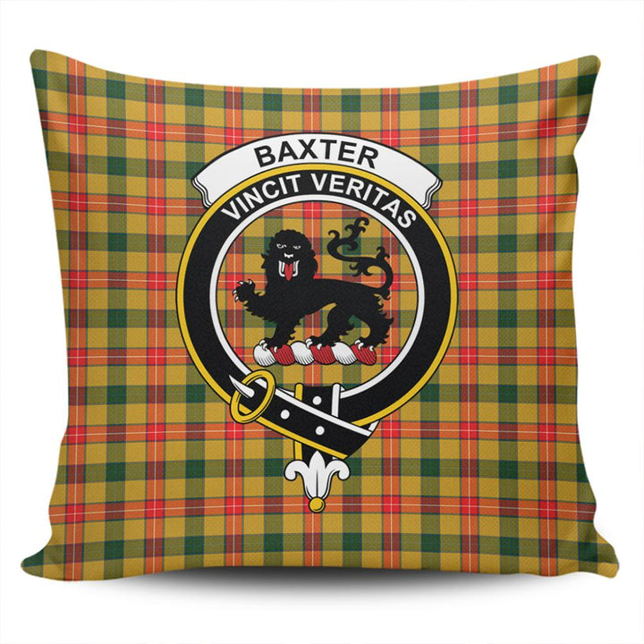 Baxter Modern Tartan Classic Crest Pillow Cover