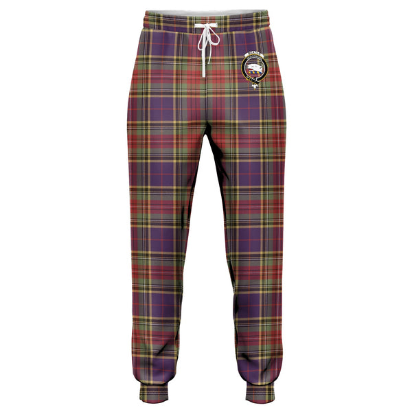 Beaton Weathered Clan Badge Tartan Jogger Pants