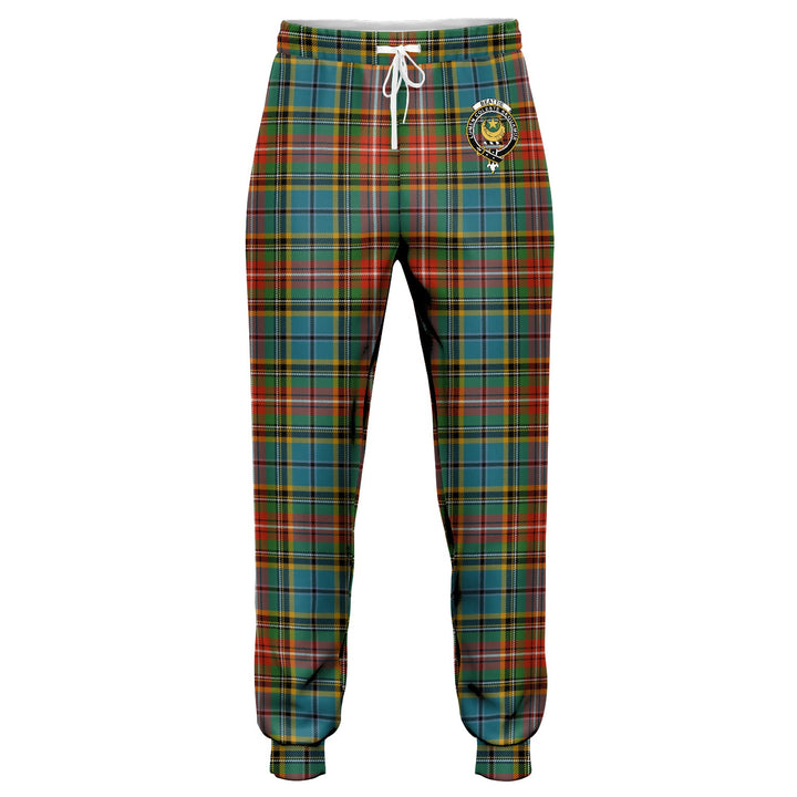 Beattie Ancient Clan Badge Tartan Jogger Pants