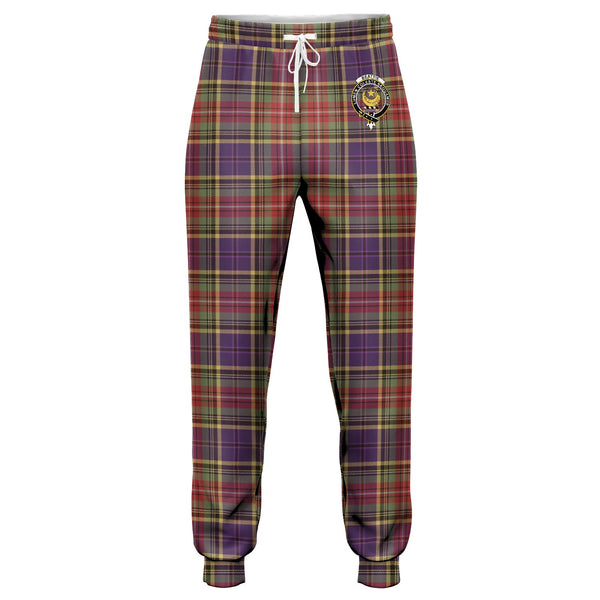 Beattie Weathered Clan Badge Tartan Jogger Pants