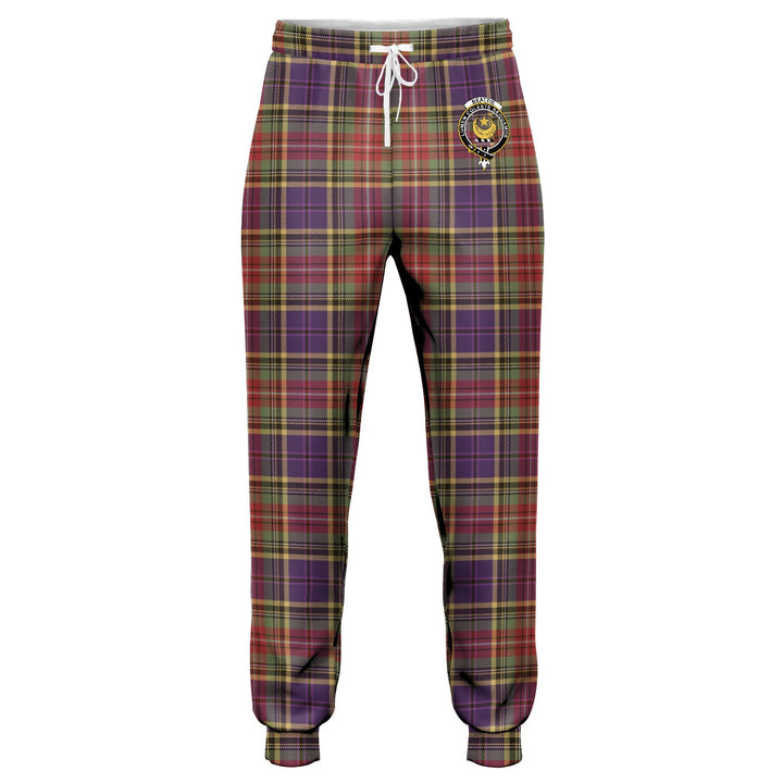 Beattie Weathered Clan Badge Tartan Jogger Pants