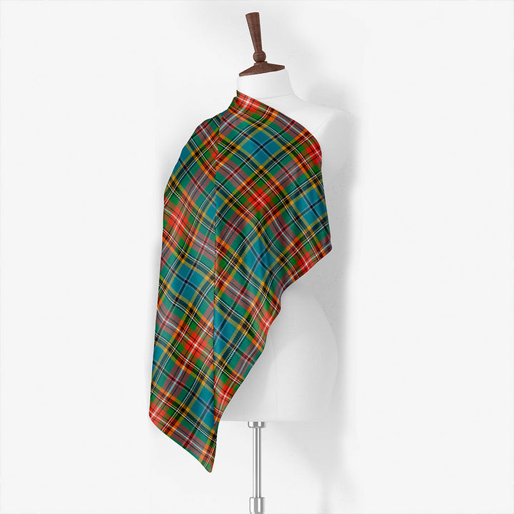 Beatty (Beattie) Ancient Tartan Classic Silk Habotai Square Scarf
