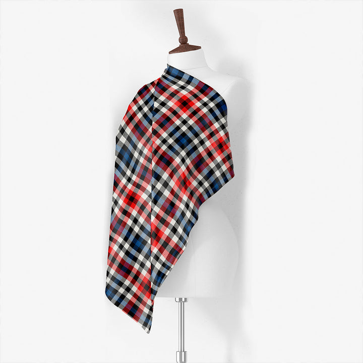 Bell Border (Bell Southern Bell) Modern Tartan Classic Silk Habotai Square Scarf