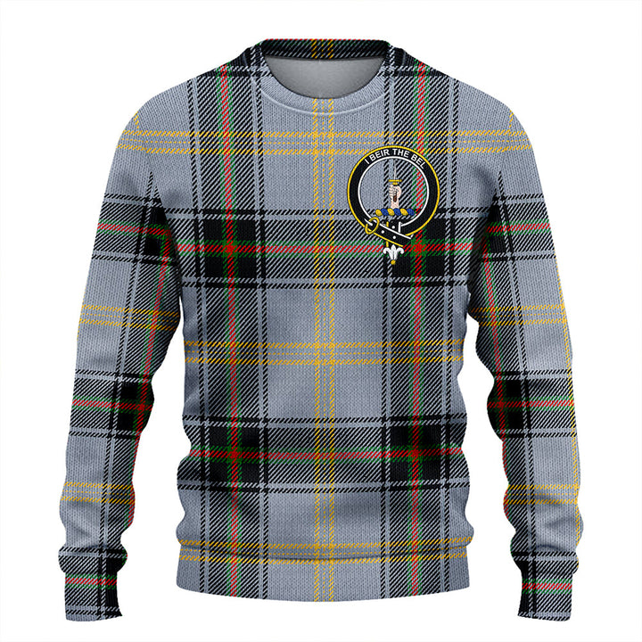 Bell of the Borders Ancient Clan Badge Tartan Knitted Sweater