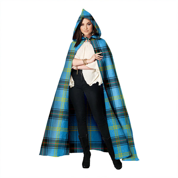 Bell of the Borders Modern Clan Badge Tartan Hooded Cloak