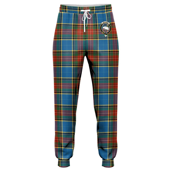 Bethune Ancient Clan Badge Tartan Jogger Pants