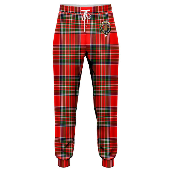 Binning Clan Badge Tartan Jogger Pants