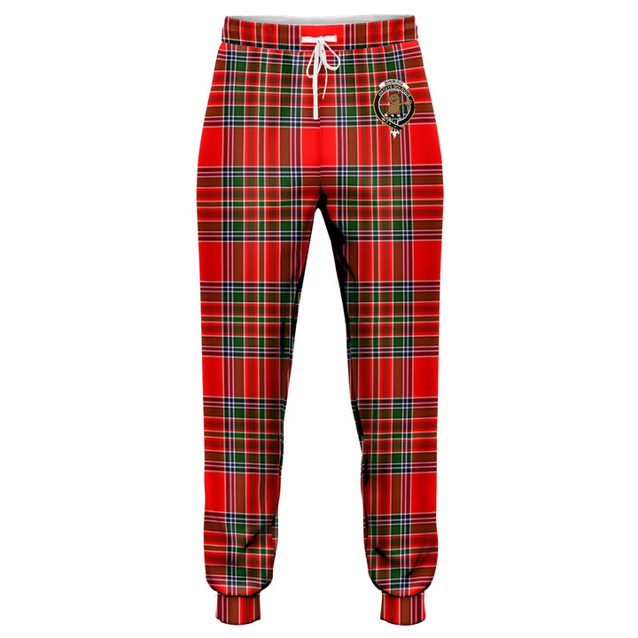 Binning Clan Badge Tartan Jogger Pants