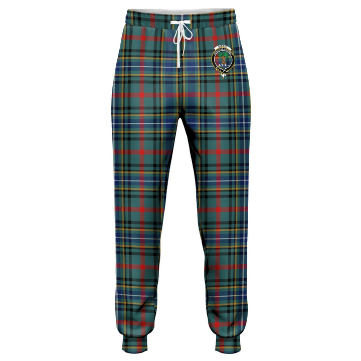 Bisset Modern Clan Badge Tartan Jogger Pants