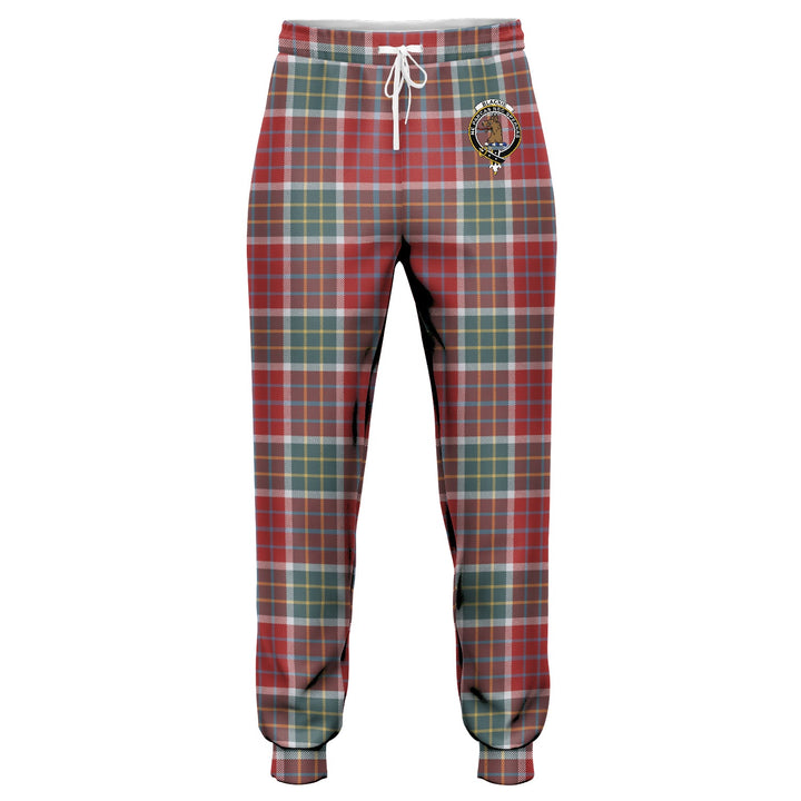Blackie Weathered Clan Badge Tartan Jogger Pants