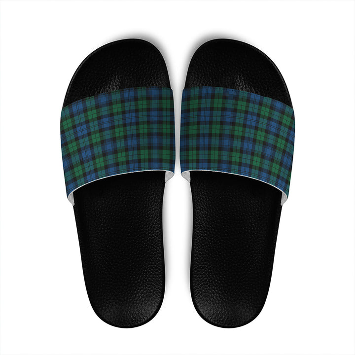 Blackwatch Ancient Tartan Classic Slide Sandals