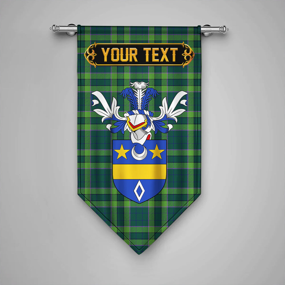 Scottish Tartan Ralston UK Modern Clan Badge Gonfalon Personalize main image 0