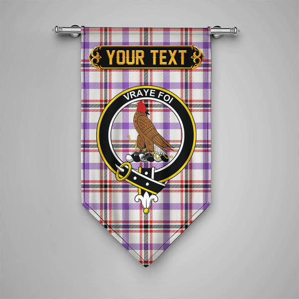 Boswell Dress Ancient Clan Badge Tartan Gonfalon Personalize
