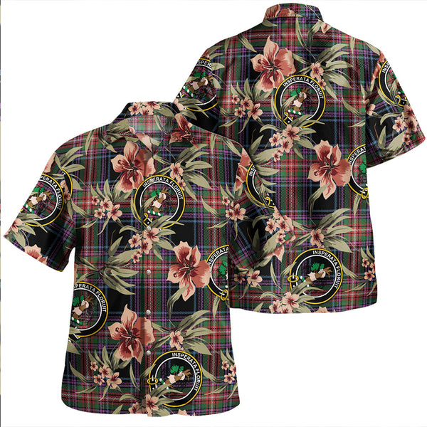 Braveheart Warrior (Watson #2) Ancient Clan Badge Tartan Aloha Hawaiian Shirt Tropical Old Style