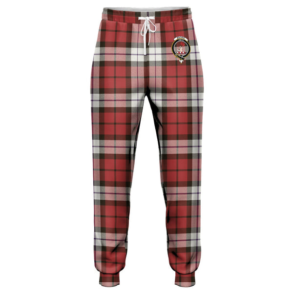Brodie Dress Weathered Clan Badge Tartan Jogger Pants