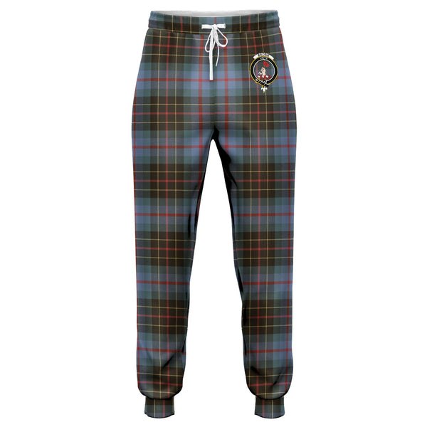 Brodie Hunting Weathered Clan Badge Tartan Jogger Pants