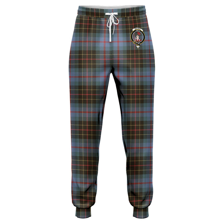 Brodie Hunting Weathered Clan Badge Tartan Jogger Pants