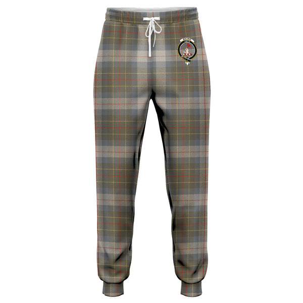Brodie Silver (Brodie Muted) Ancient Clan Badge Tartan Jogger Pants