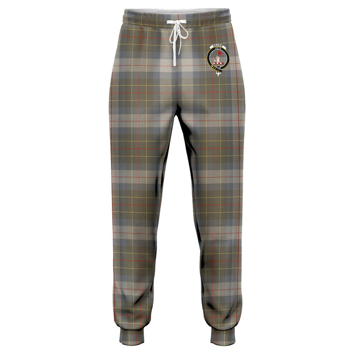 Brodie Silver (Brodie Muted) Ancient Clan Badge Tartan Jogger Pants