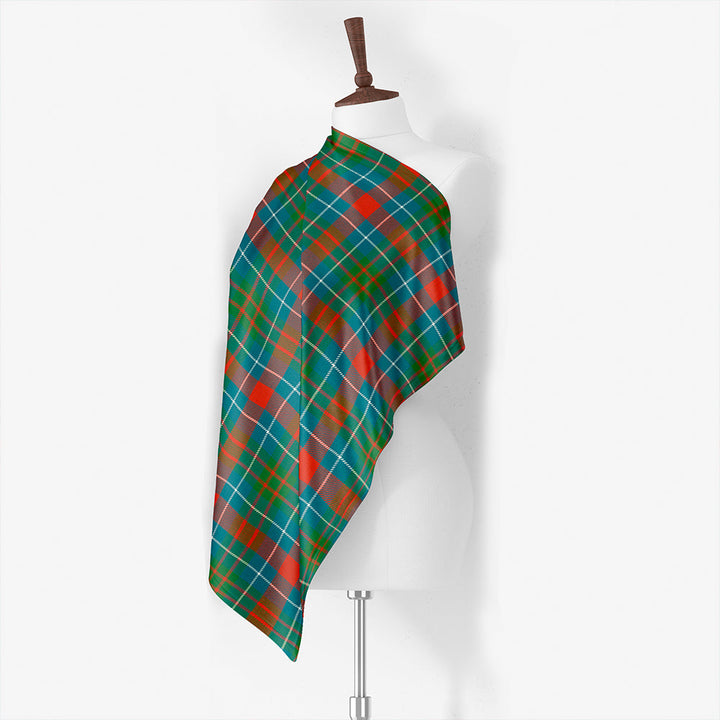 Brough Ancient Tartan Classic Silk Habotai Square Scarf