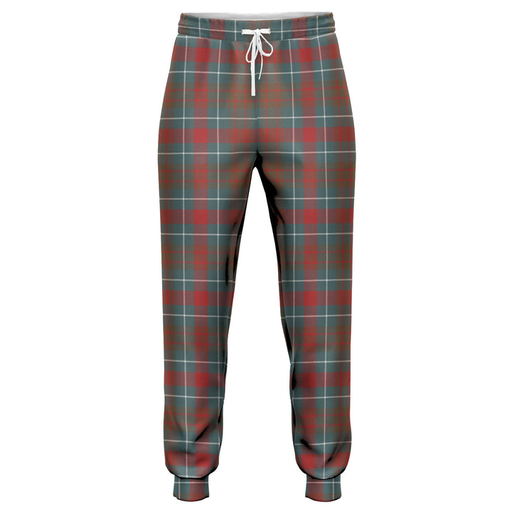 Brough Weathered Tartan Jogger Pants