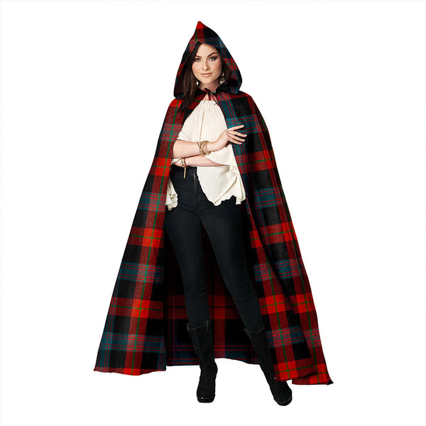 Brown (Broun) Ancient Clan Badge Tartan Hooded Cloak