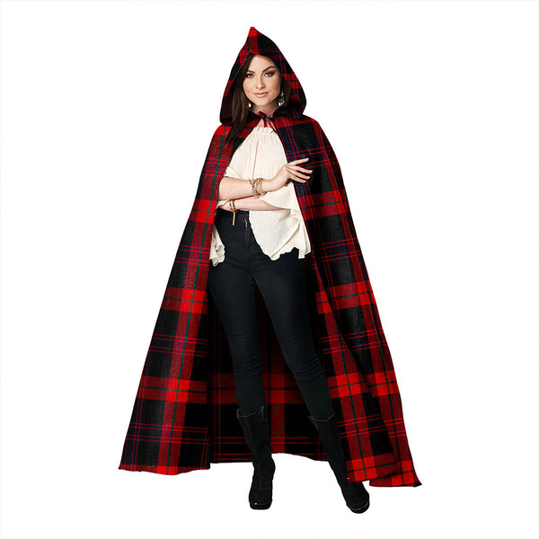 Brown (Broun) Modern Clan Badge Tartan Hooded Cloak