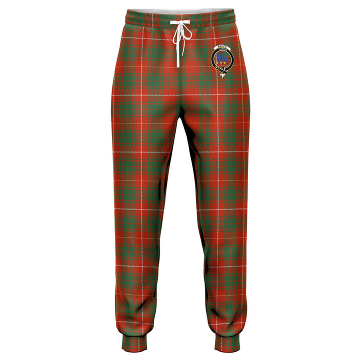 Bruce Ancient Clan Badge Tartan Jogger Pants