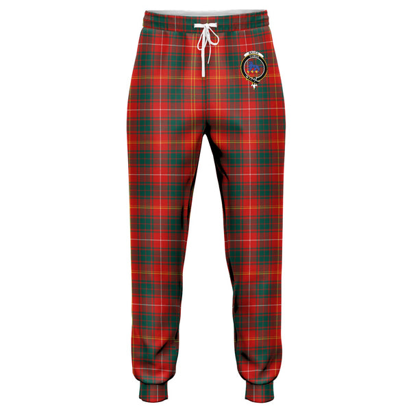 Bruce Modern Clan Badge Tartan Jogger Pants