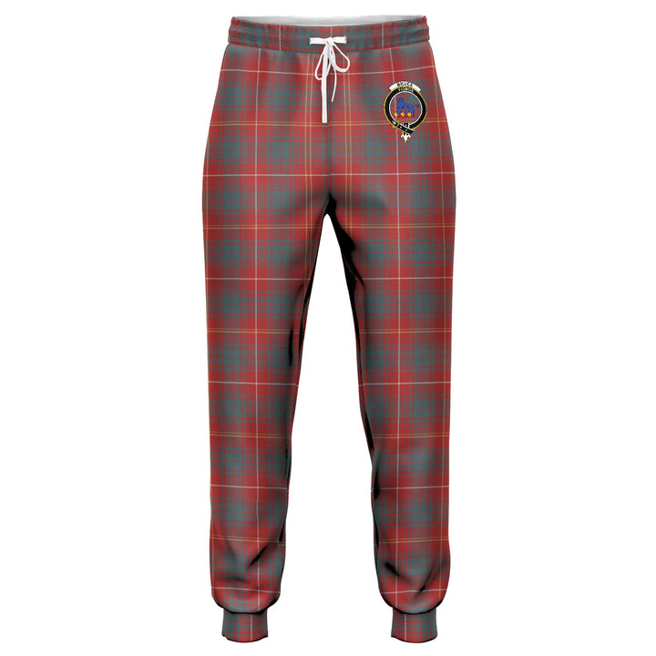 Bruce Weathered Clan Badge Tartan Jogger Pants