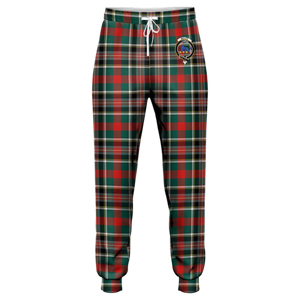 Bruce of Kinnaird Modern Clan Badge Tartan Jogger Pants