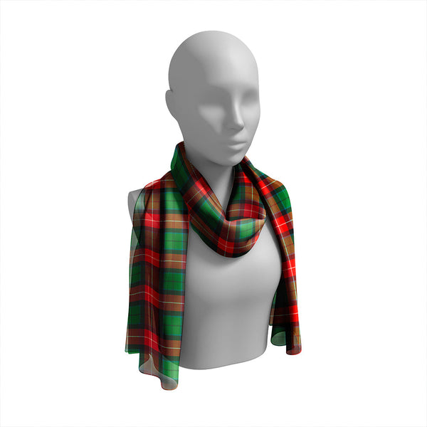 Bryant #2 Ancient Tartan Classic Silk Habotai Long Scarf