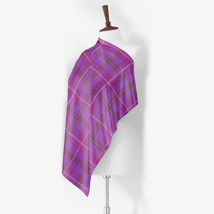 Bryson Ancient Tartan Classic Silk Habotai Square Scarf