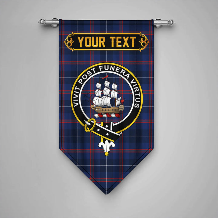 Bryson Modern Clan Badge Tartan Gonfalon Personalize