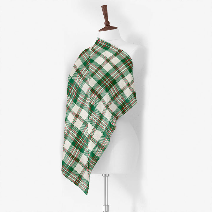 Buccleuch Dress Ancient Tartan Classic Silk Habotai Square Scarf