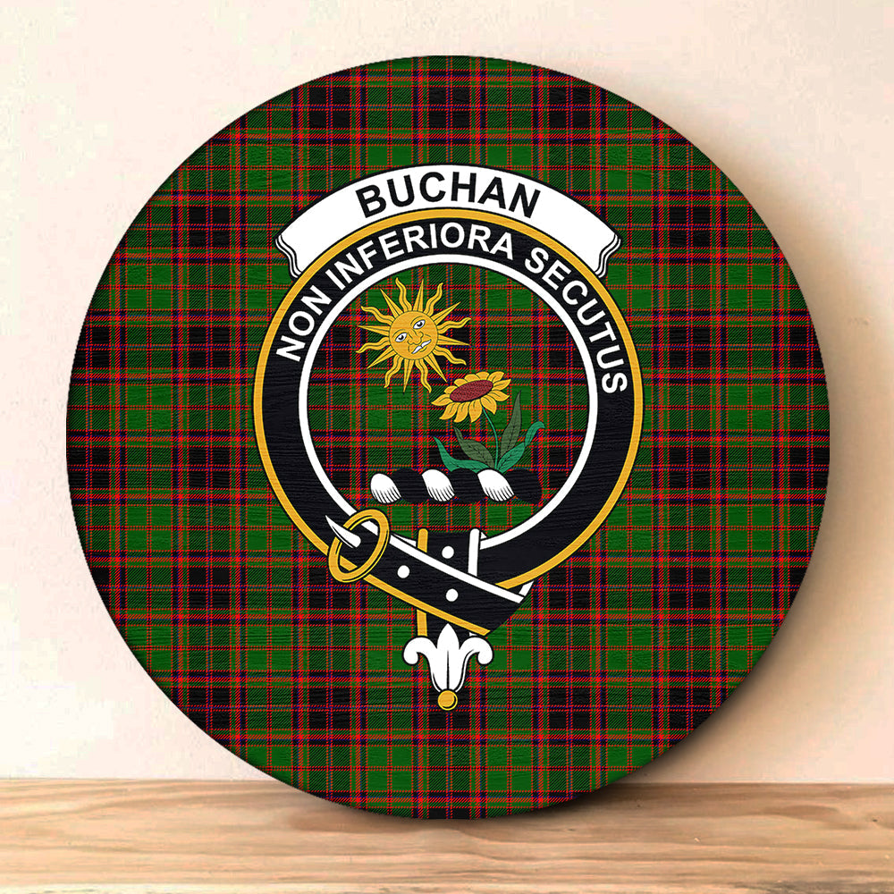 Buchan Modern Tartan Gold Courage Symbol Blanket main image 0