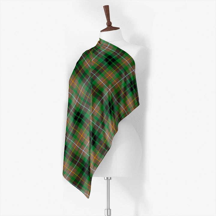 Buchanan Hunting Ancient Tartan Classic Silk Habotai Square Scarf