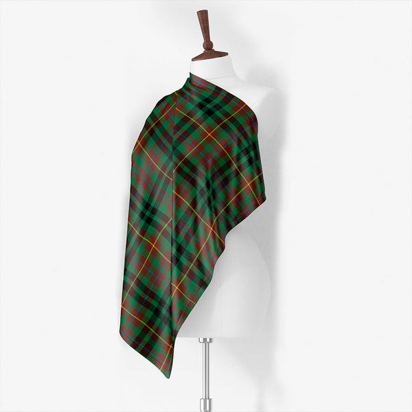 Buchanan Hunting #3 Modern Tartan Classic Silk Habotai Square Scarf