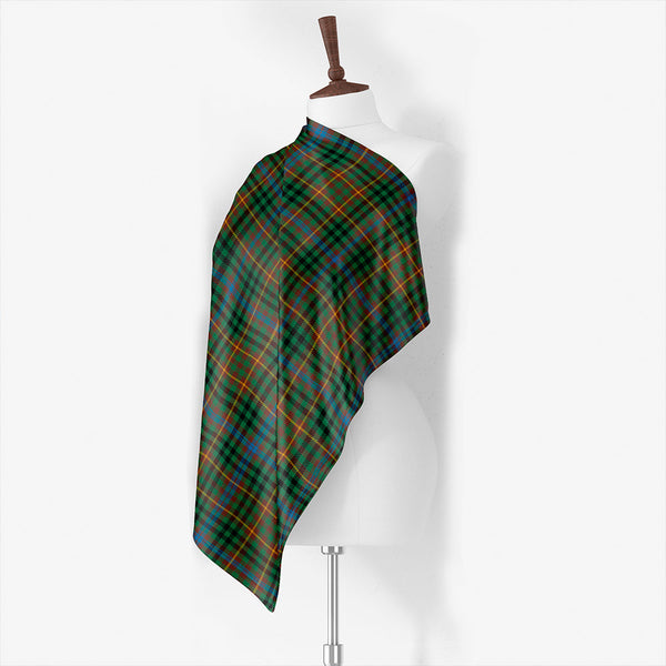 Buchanan Hunting #4 Modern Tartan Classic Silk Habotai Square Scarf