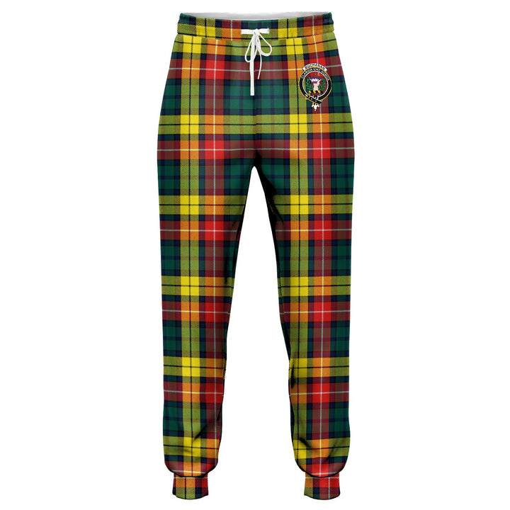 Buchanan Modern Clan Badge Tartan Jogger Pants