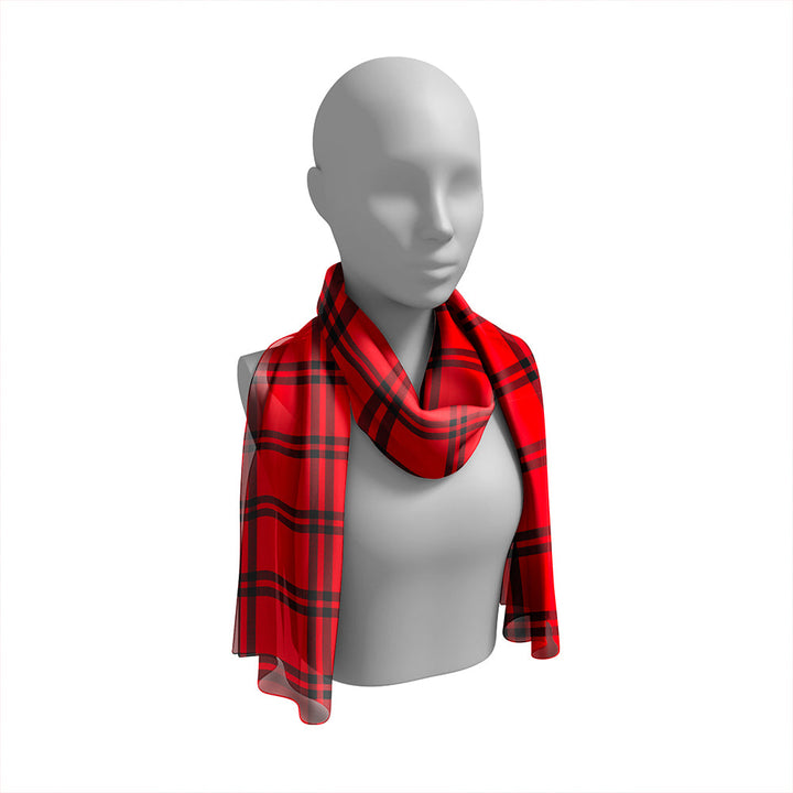 Buie Tartan Classic Silk Habotai Long Scarf