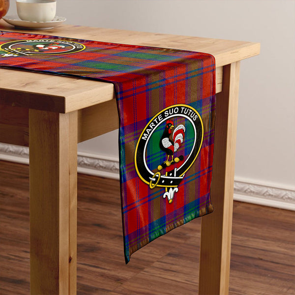 Byres Clan Badge Tartan Table Runner