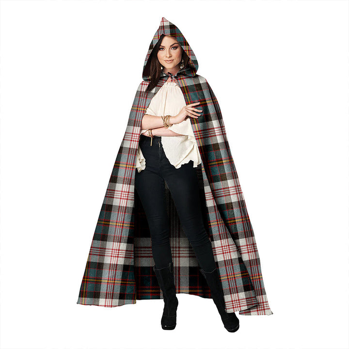 Cameron of Erracht Dress Weathered 2 Clan Badge Tartan Hooded Cloak