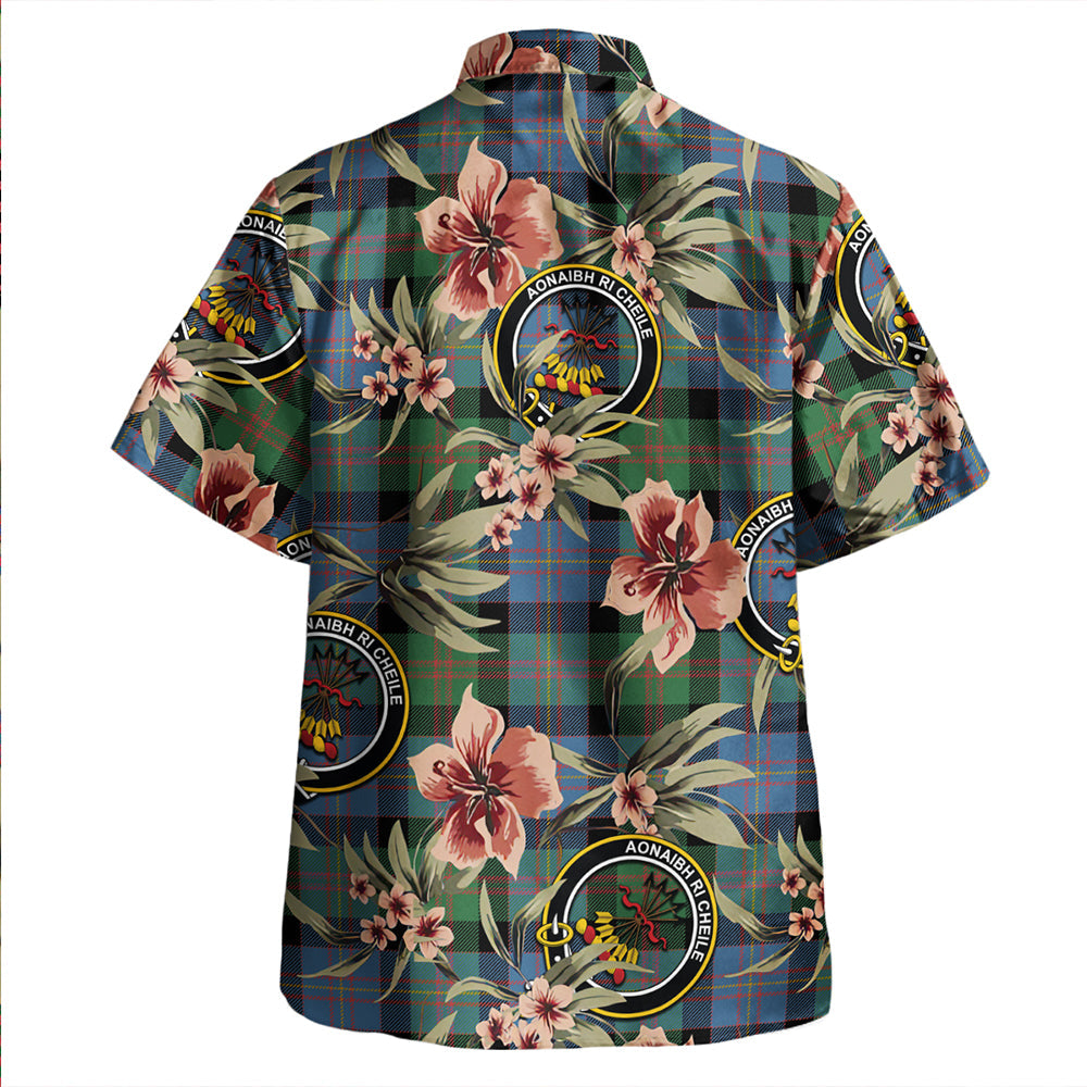 Cameron of Erracht Ancient Tartan Crest 2D T-shirt - Blood Runs Through My Veins Style
