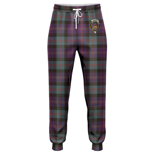 Cameron of Erracht #3 Weathered 2 Clan Badge Tartan Jogger Pants