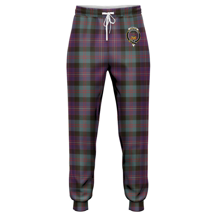 Cameron of Erracht #3 Weathered 2 Clan Badge Tartan Jogger Pants
