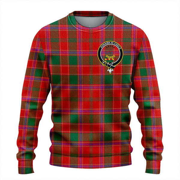 Cameron of Lochiel #2 Ancient 2 Clan Badge Tartan Knitted Sweater
