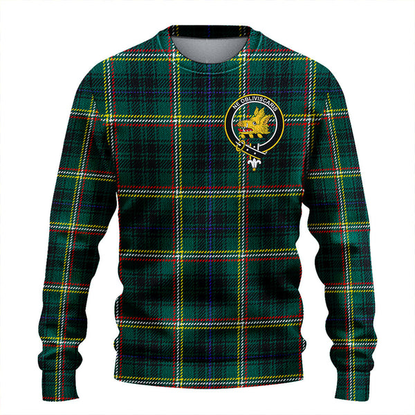 Campbell Marquis of Lorne Modern 2 Clan Badge Tartan Knitted Sweater