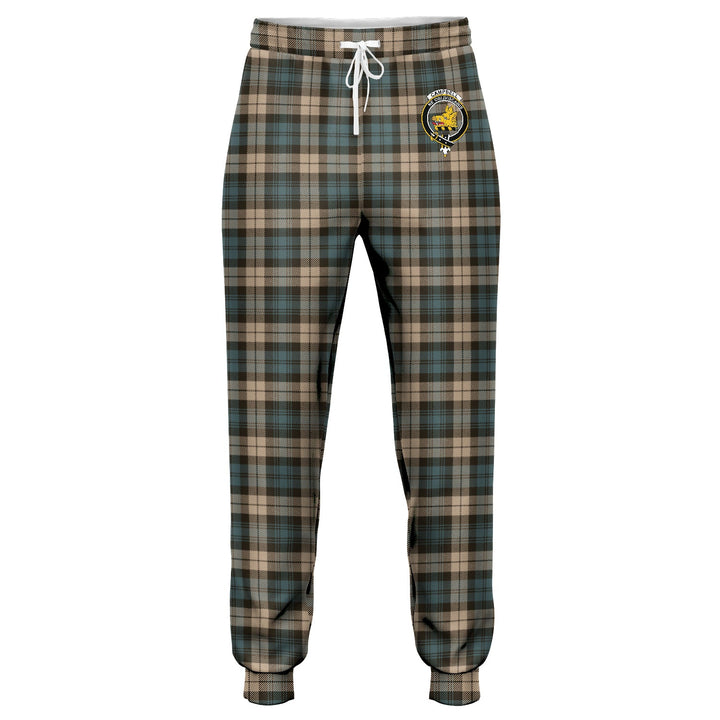 Campbell Weathered 2 Clan Badge Tartan Jogger Pants